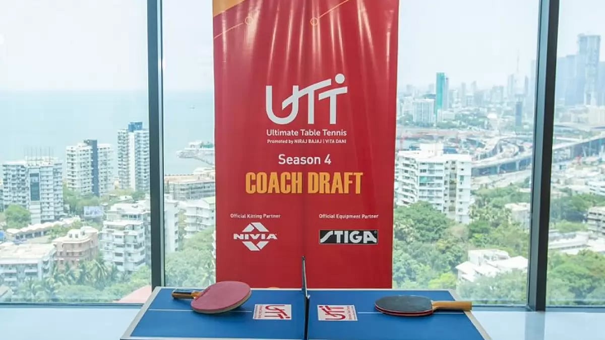 Season 4 of UTT is slated for July 13-30 at the Balewadi Sports Complex in Pune.