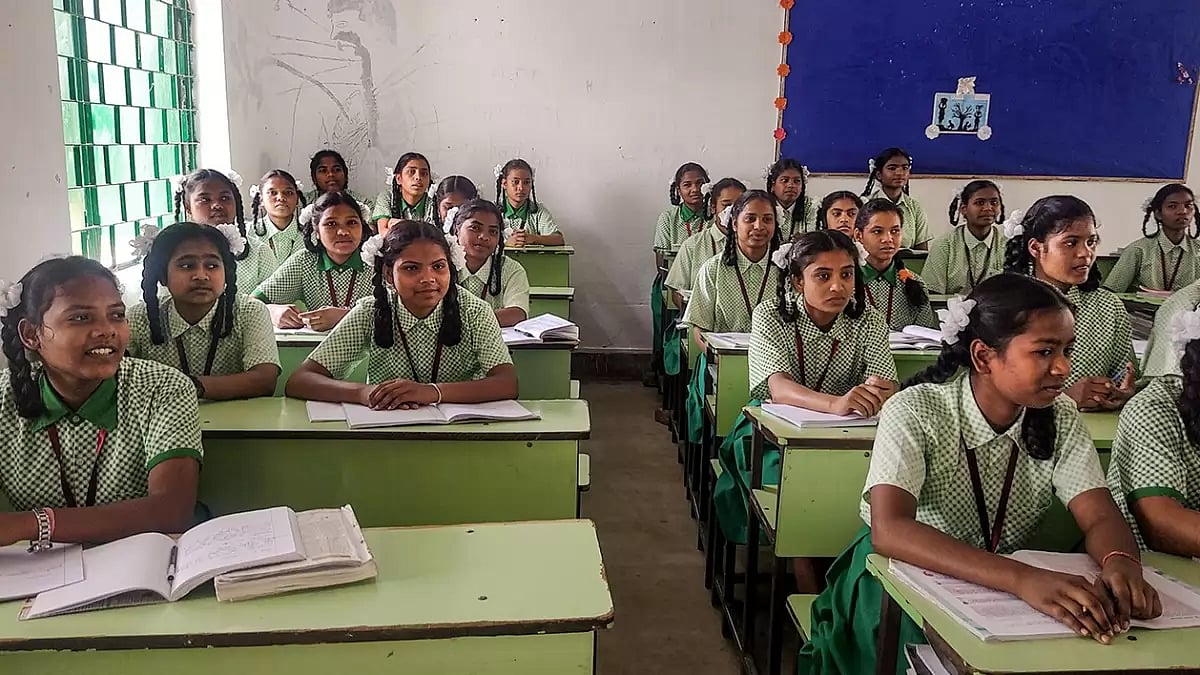 KGBV students in Jharkhands Khunti