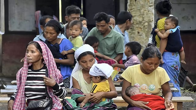 Glimpses Of Violence-Hit Northeast’s Manipur