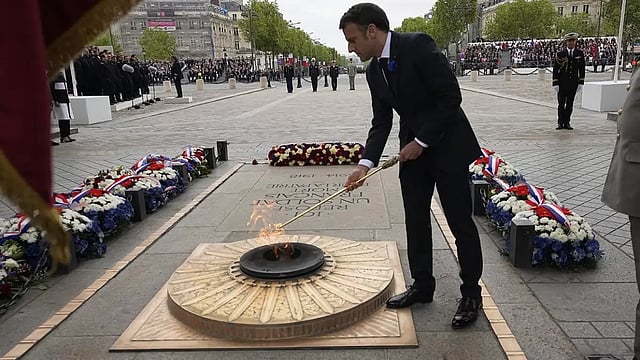 In Photos: The Victory Day Parade In France