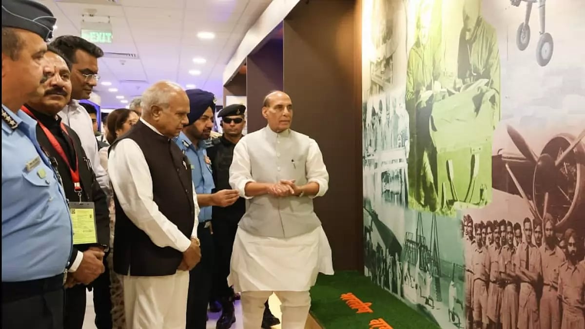 Defence Minister Rajnath Singh inaugurated first Indian Air Force Heritage Centre