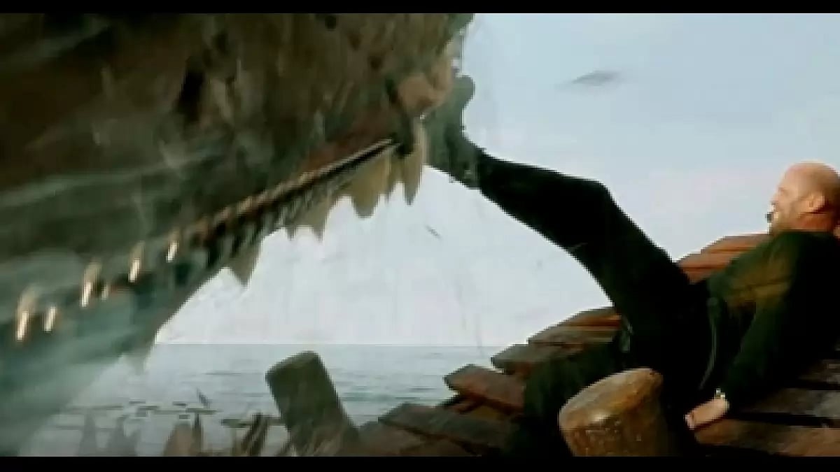 Jason Statham in 'Meg 2': The Trench' trailer