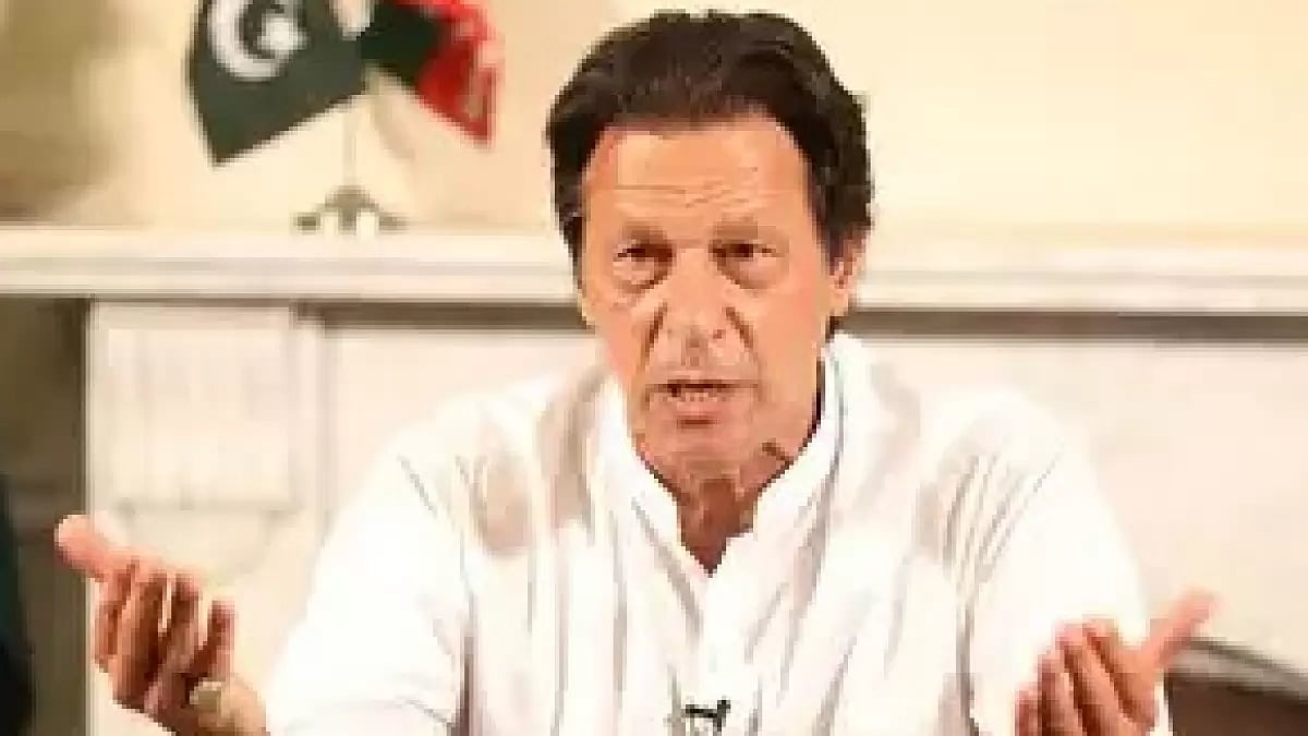 Former Pakistan PM and Pakistan Tehreek-e-Insaf chairman Imran Khan