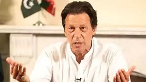 Former Pakistan PM and Pakistan Tehreek-e-Insaf chairman Imran Khan