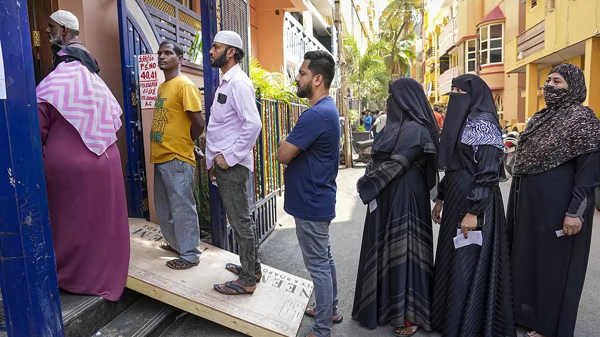Karnataka polls: Voting in Bengaluru