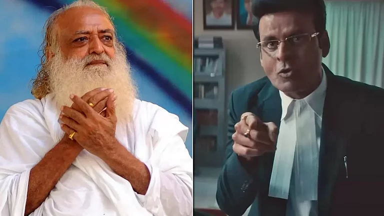 Asaram Bapu And Manoj Bajpayee - null