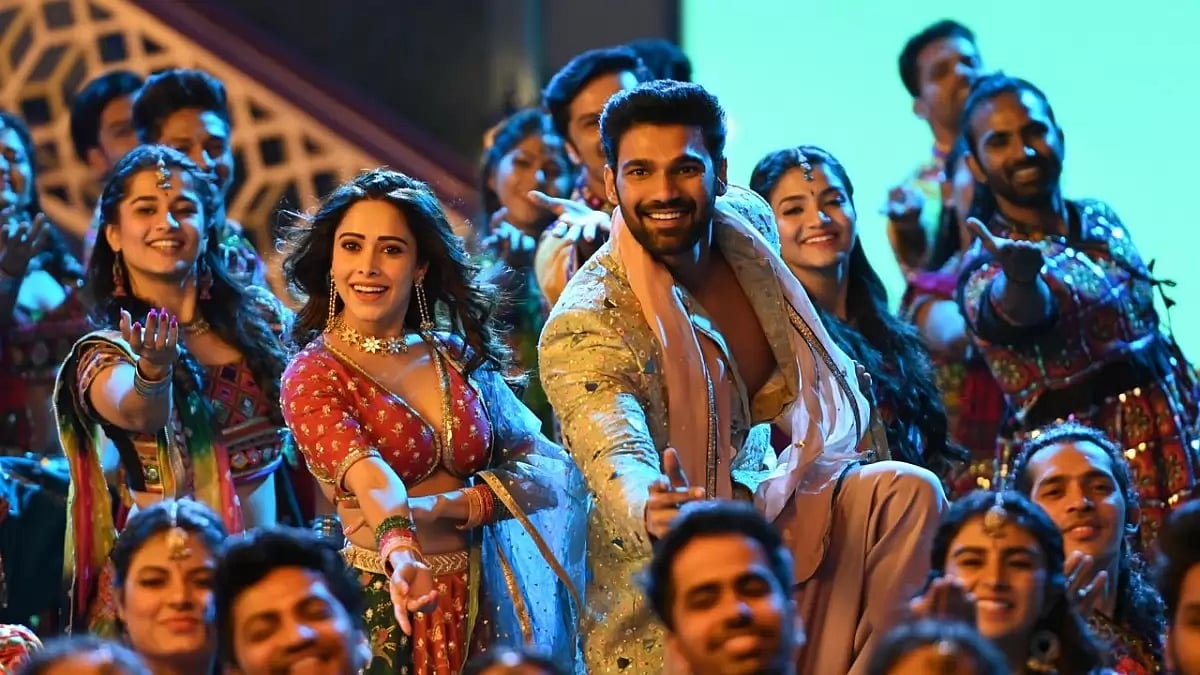 Nushrratt Bharuccha and Sreenivas Bellamkonda in 'Chatrapathi' song