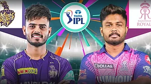 In 27 matches between both sides, KKR have 14 wins and RR have 12 wins. 1 match ended in NR.