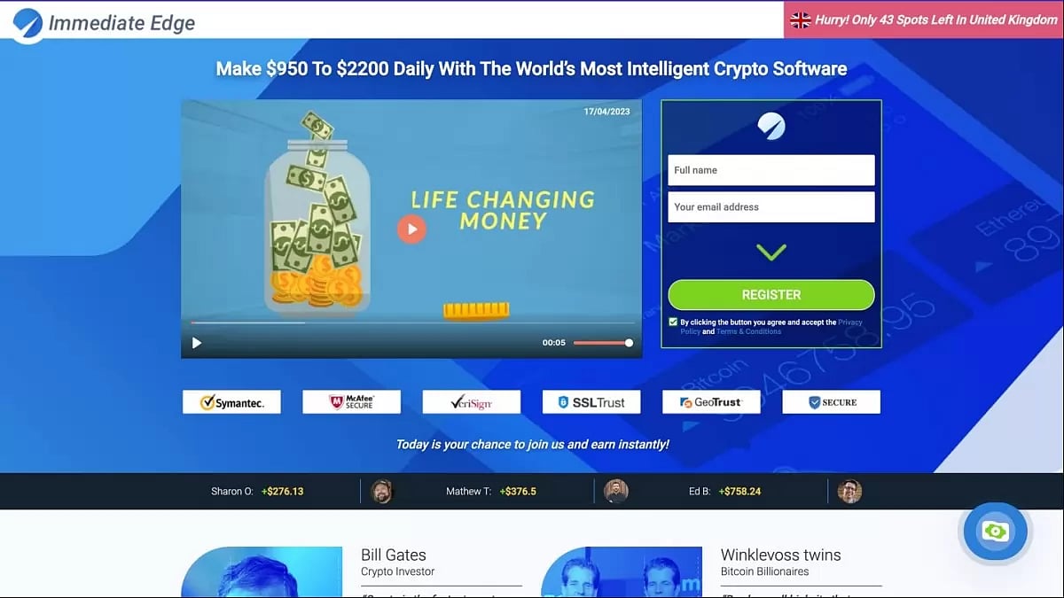 Australia Immediate Edge App 