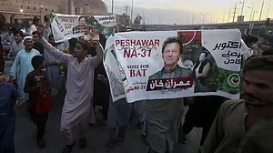 AP : Supporters of Pakistan's former Prime Minister Imran Khan |