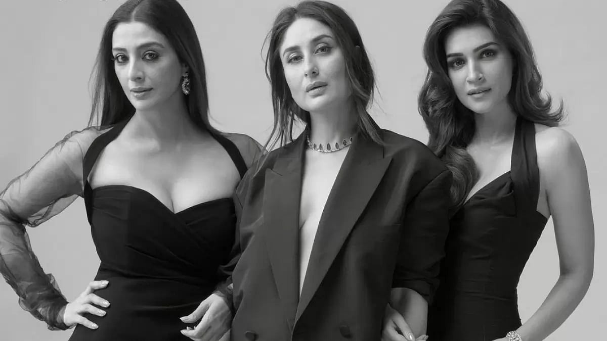 Kriti Sanon with Tabu and Kareena Kapoor