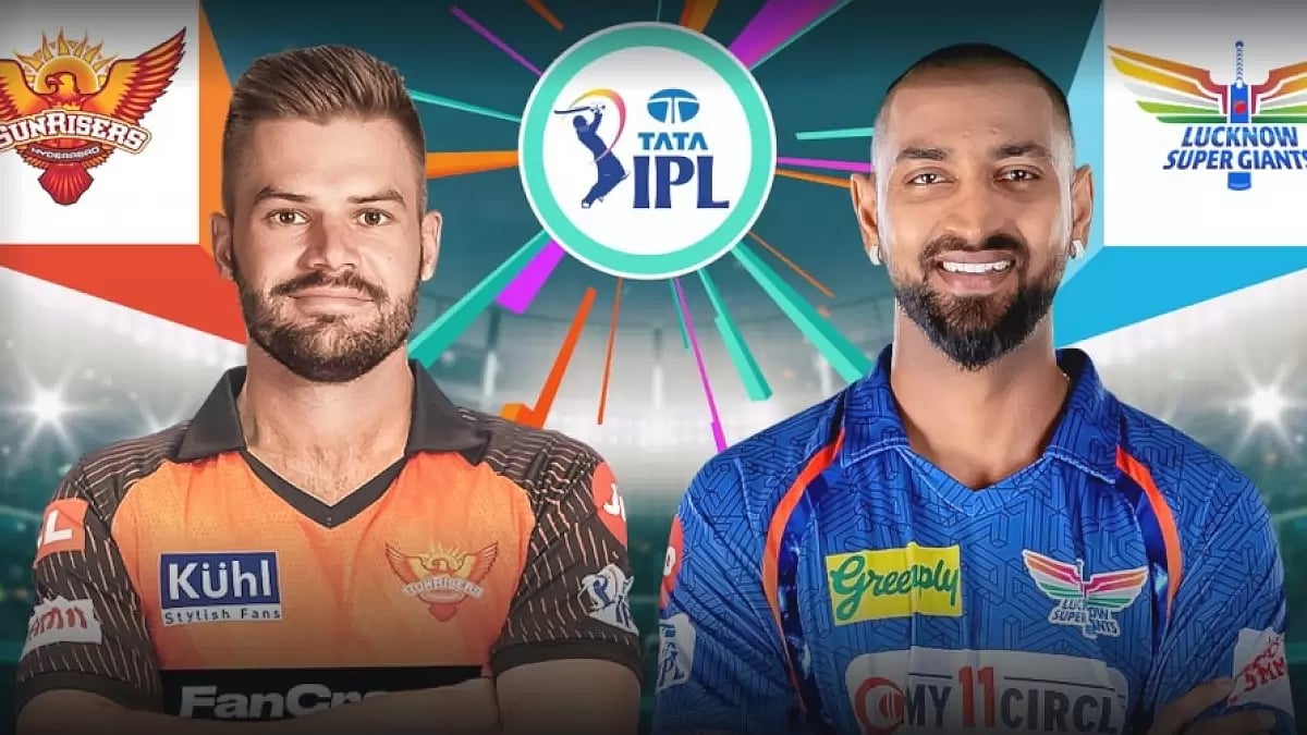 In the previous match between both teams this season, LSG beat SRH by 5 wickets.