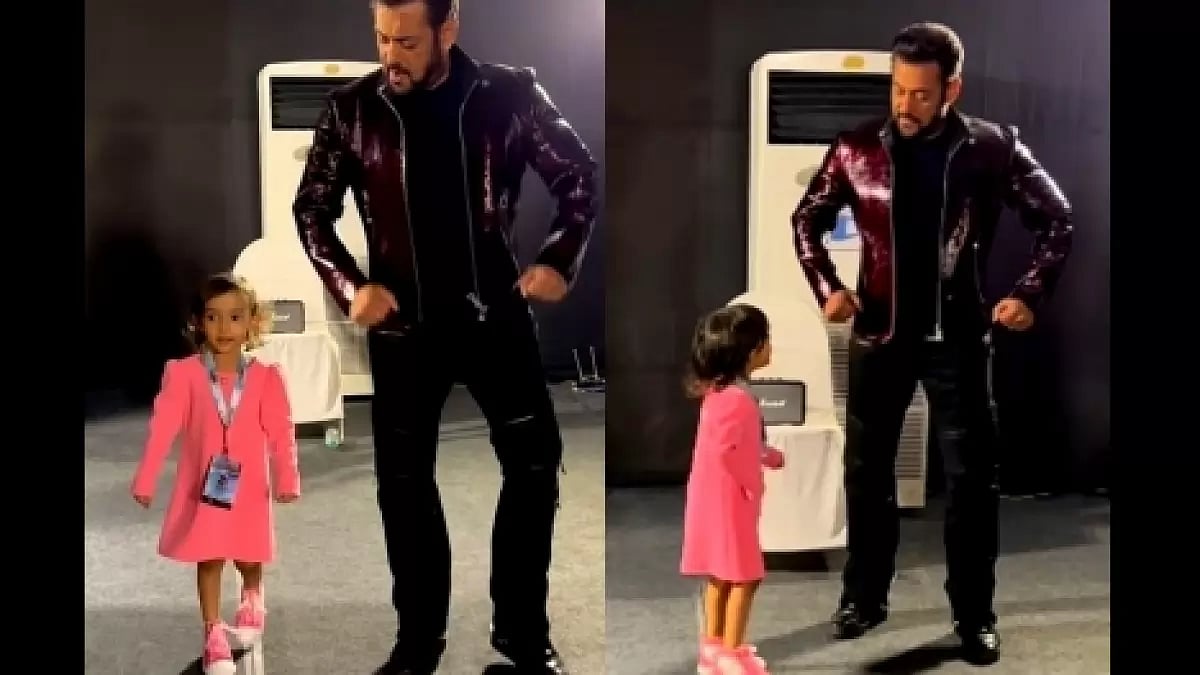 Salman Khan with niece Ayat Khan