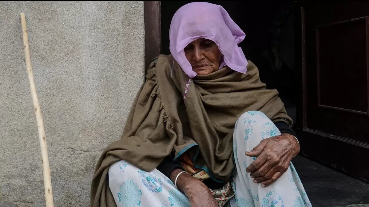 Alamda bai lives alone in her single room house in Bhimpur village, Bhilwara, ever since a neighbour accused her of practicing witchcraft.