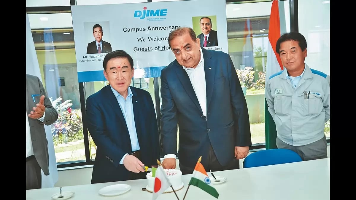 Yoshihiro Mineno, Member of the Board, Daikin Industries Limited, Japan & KJ Jawa, CMD, Daikin India