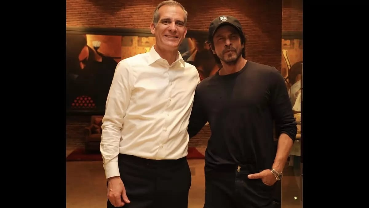 Shah Rukh Khan, Eric Garcetti