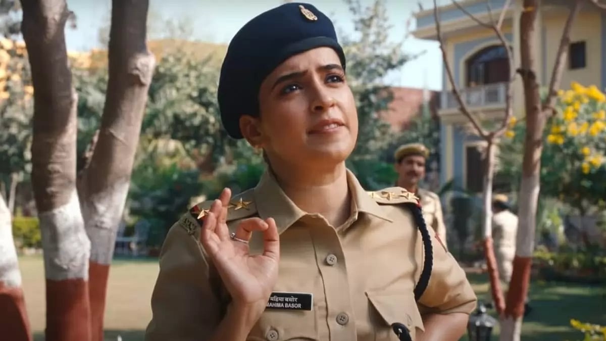 Sanya Malhotra In A Still From Yashowardhan Mishras Kathal