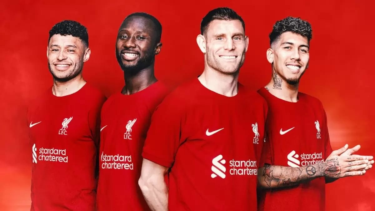 The four players were part of the Liverpool squad that won the CL in 2019 and the EPL title in 2020.