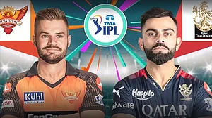 In the 22 matches between both teams, SRH have 12 wins, whereas RCB have won 9 times.