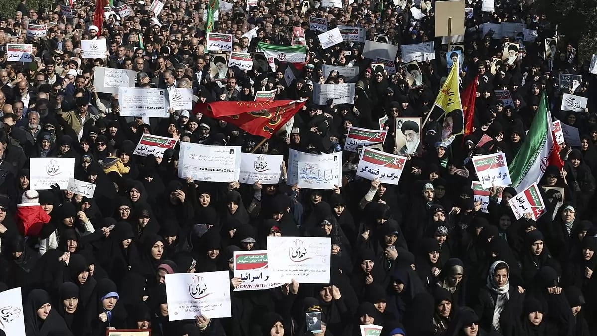 Anti-government protest in Iran