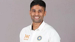 In the only Test Suryakumar has played in, he scored 8 runs.