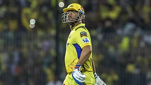 Dhoni was seen limping and struggled to run between the wickets against DC last week.