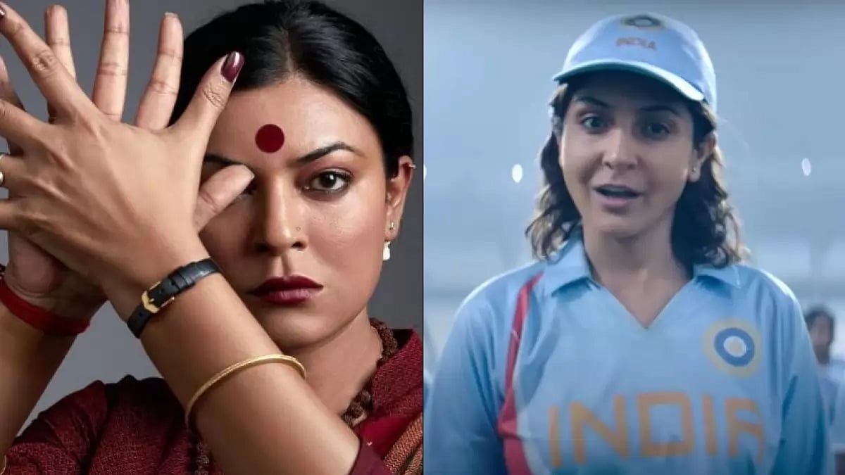 Sushmita Sen in 'Taali', Anushka Sharma in 'Chakda Xpress'