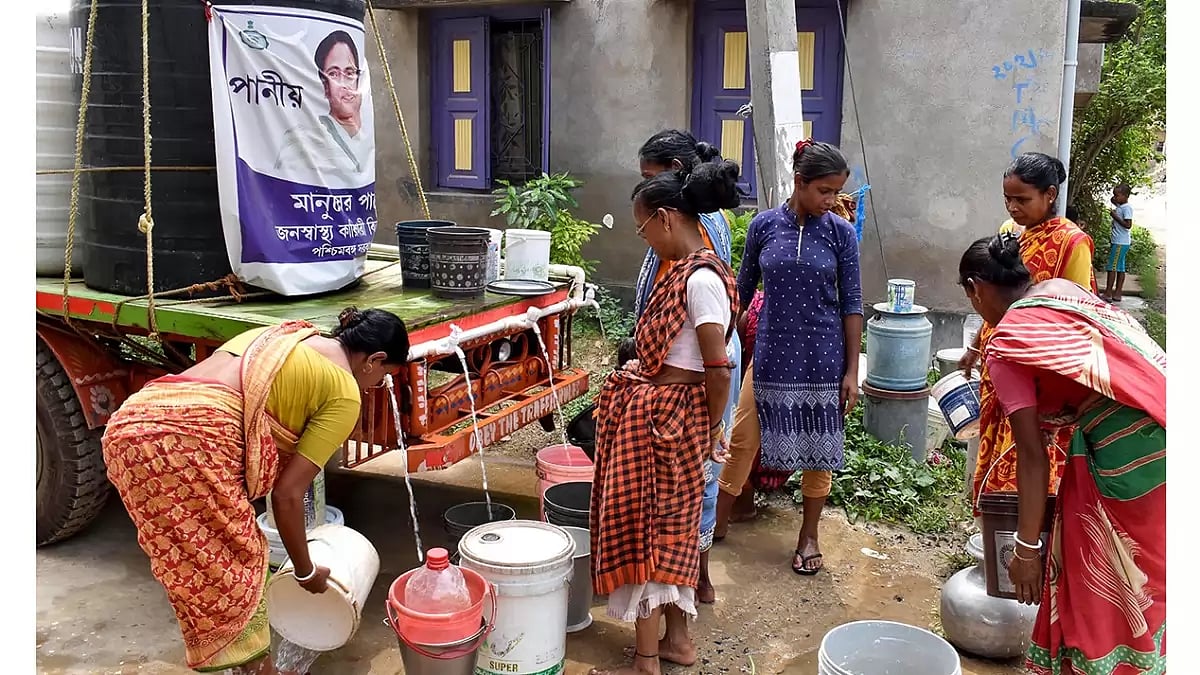Water crisis in Malda district