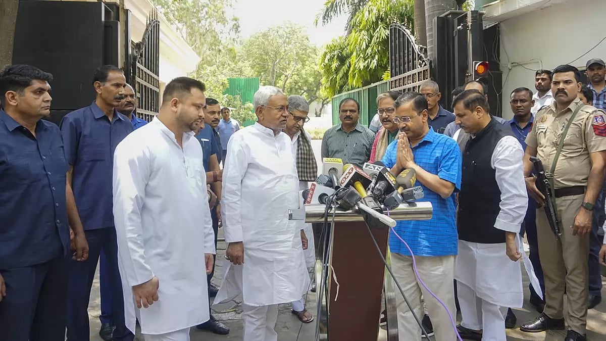 CM Kejriwal, Nitish Kumar meet