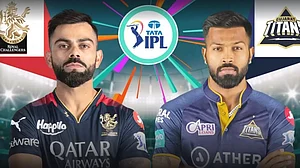 Both teams are evenly matched, as RCB and GT have 1 win each from their two matches.