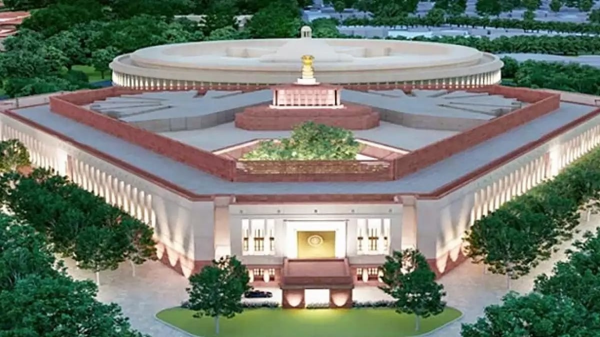New Parliament building model 