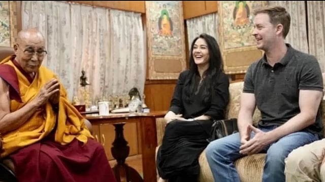 Preity Zinta, Husband Gene Goodenough Get Clicked With Dalai Lama