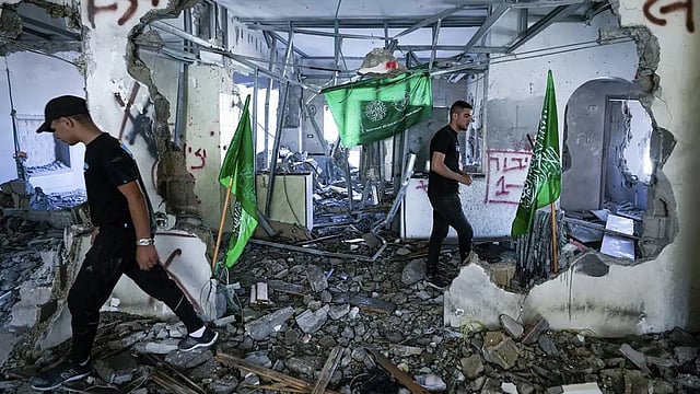 In Photos: Destruction Left Behind After Israel Army Raid In Refugee Camp