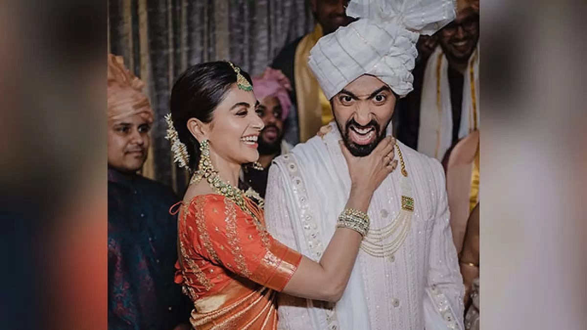 Pooja Hegde And Rishabh Hegde