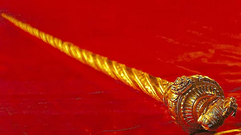 Sengol to be installed in new Parliament building - null