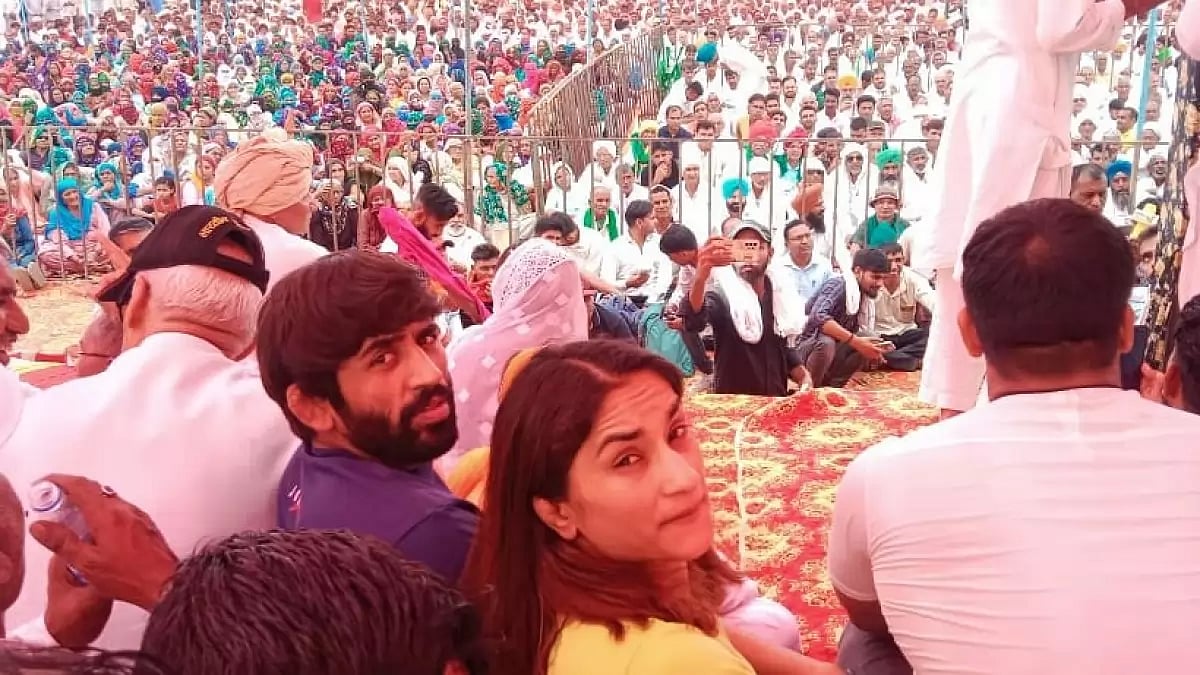 Bajrang and Vinesh visited Jind in Haryana.