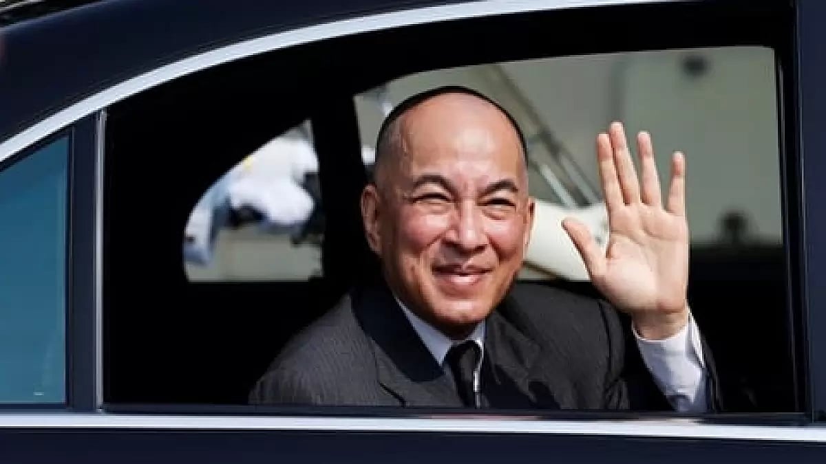 Cambodian King Norodom Sihamoni