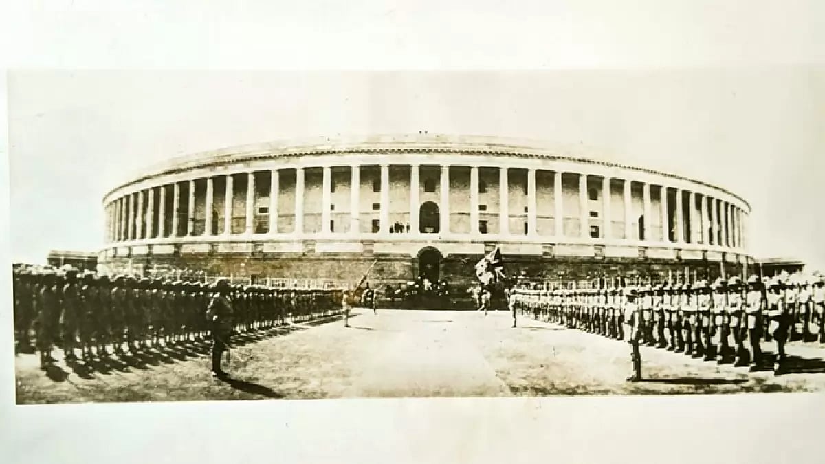 Inauguration Of The Old Parliament In 1927