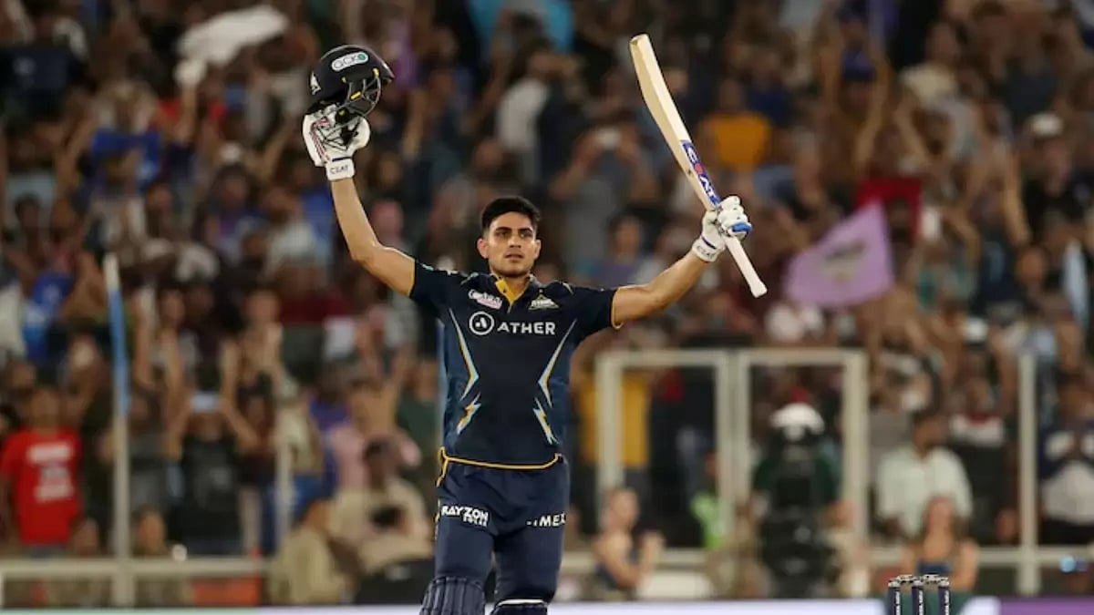 Shubman Gill scored 129 runs off 60 balls in IPL 2023, Qualifier 2 game on Friday.