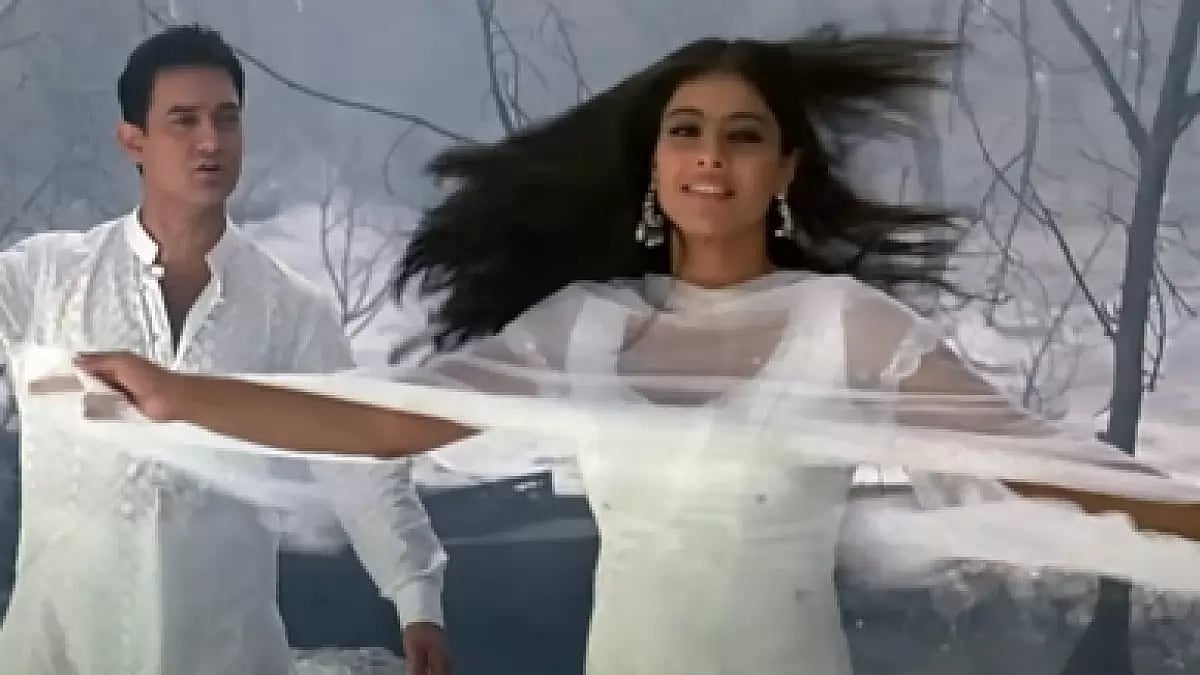 Kajol, Aamir Khan in Fanaa