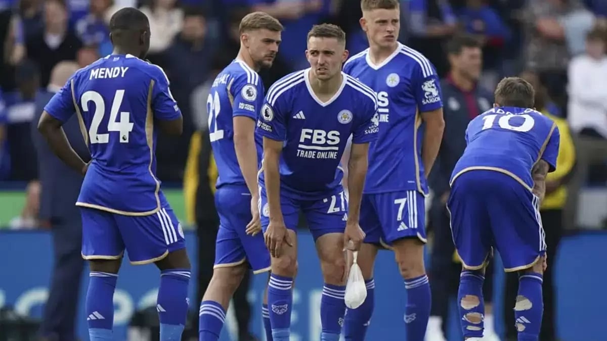 Leicester City dropped down to the Championship despite winning their final EPL game.