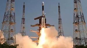 The NVS-1 satellite was launched into space by ISRO on Monday.