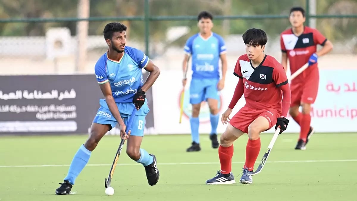 India will meet the winner of the second semifinal between Malaysia and Pakistan.