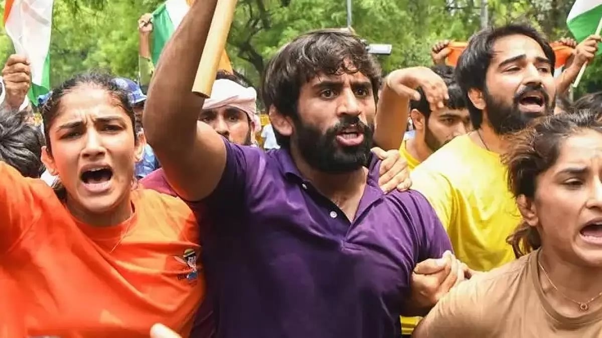 On Wednesday, Thakur asked the wrestlers not to take any steps that could undermine sports.