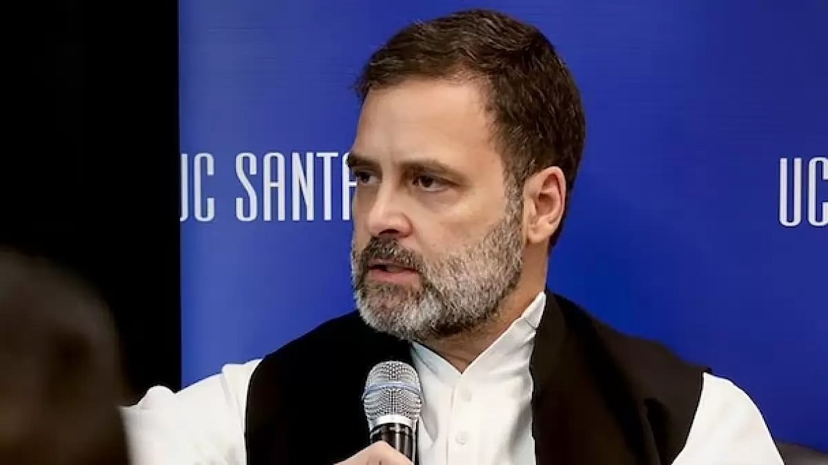 Congress leader Rahul Gandhi