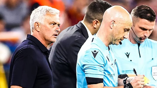Jose Mourinho Charged By UEFA For Verbally Abusing Referee At Europa League Final