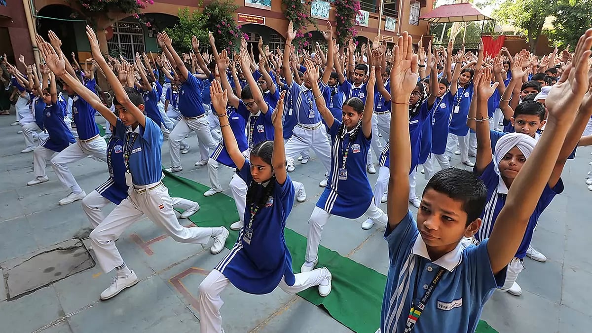 Yoga day preparations