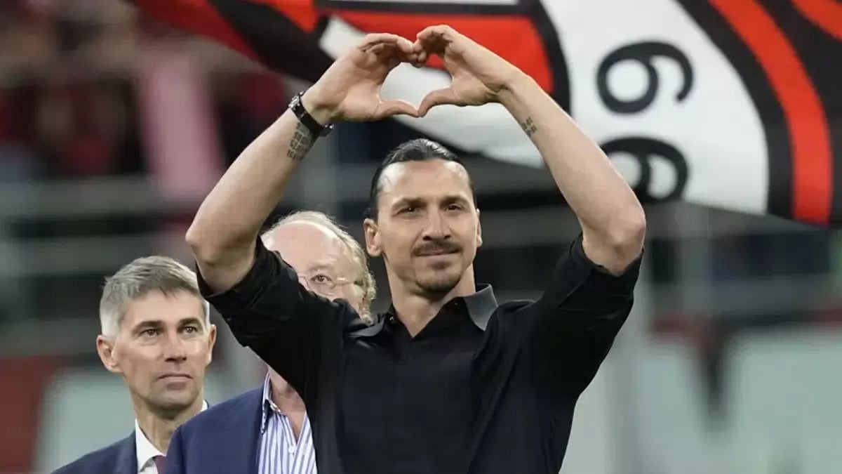 Ibrahimović scored 93 goals in 163 appearances over two spells at AC Milan.