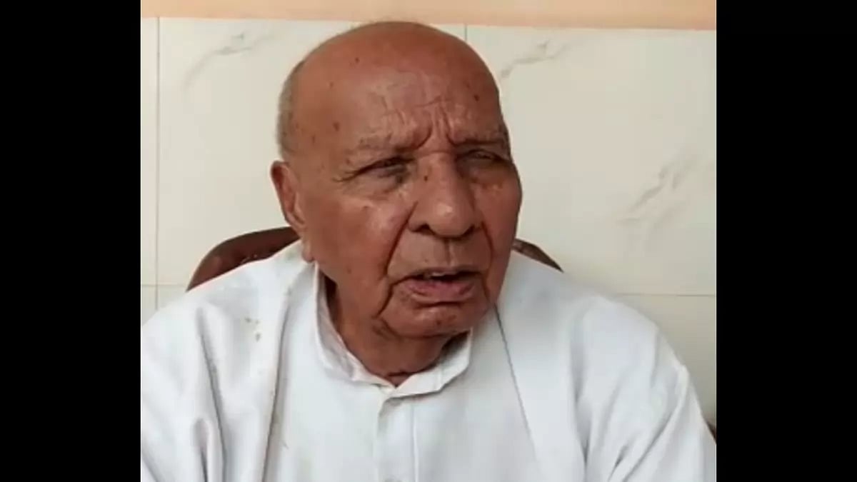 Veteran socialist leader Pandit Ramkishan.