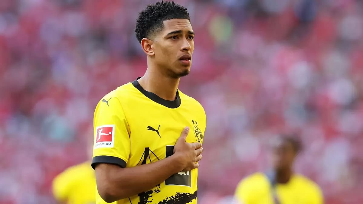 Bellingham joined Dortmund from second-division English club Birmingham in 2020.